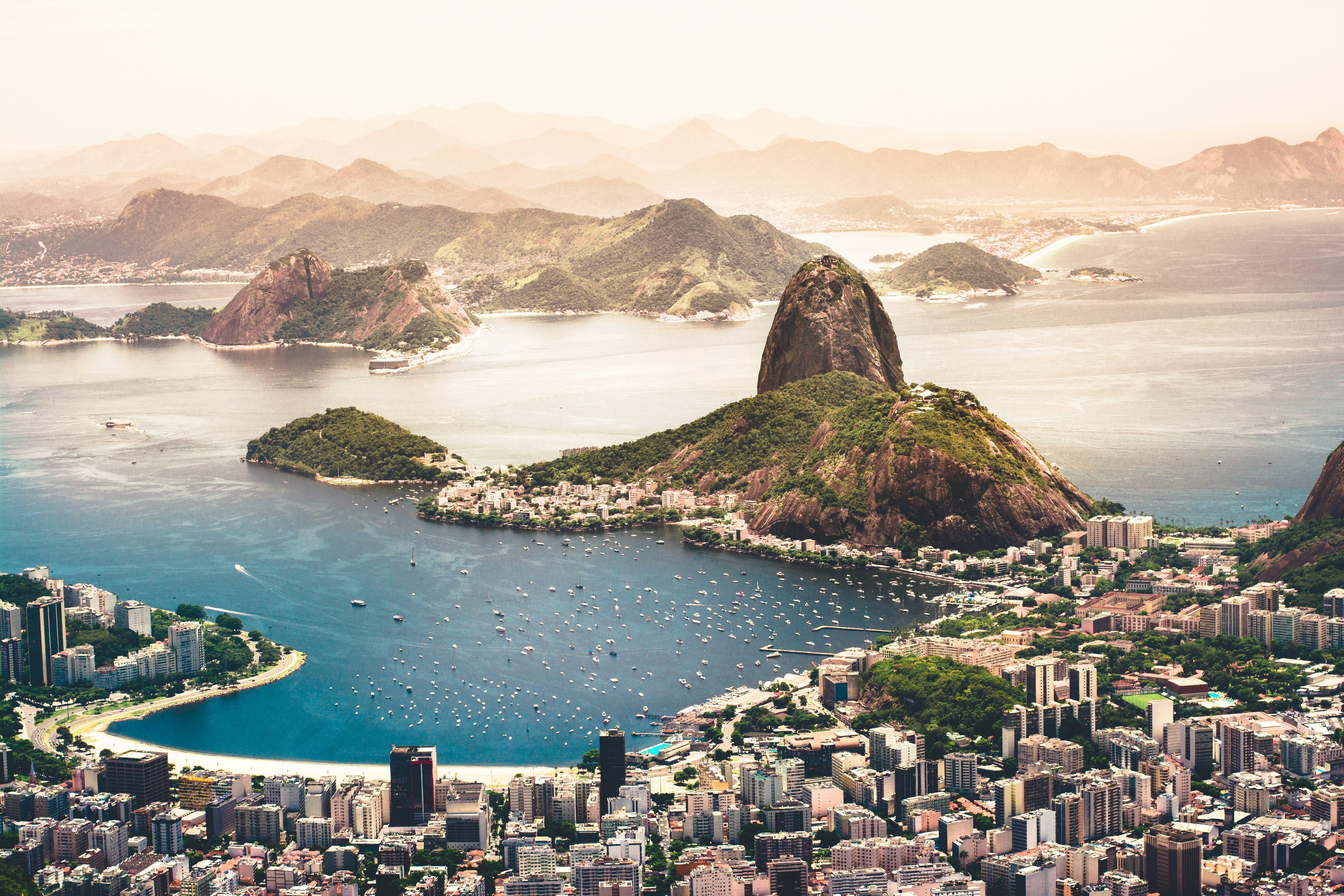 An aerial view of Rio de Janeiro: Brazil demonstrates how the spirit of public entrepreneurship is thriving