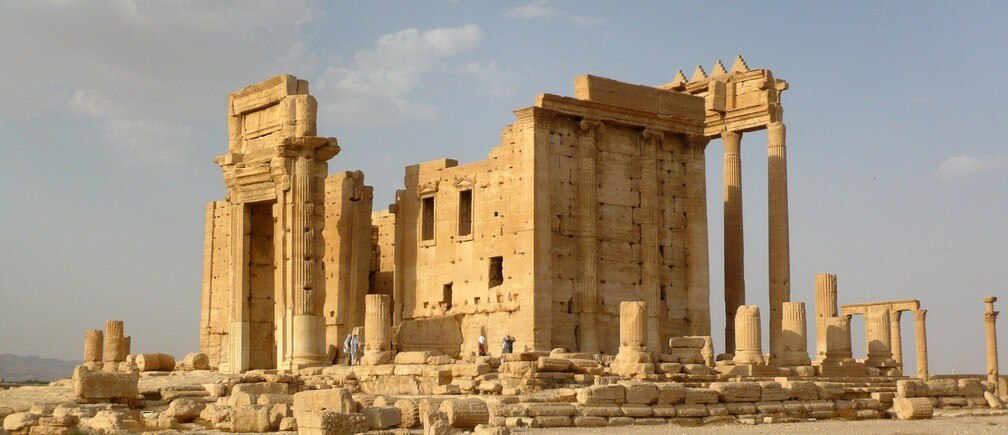 A general view shows the Temple of Bel in the historical city of Palmyra, Syria, August 4, 2010. The hardline Islamic State group has destroyed part of an ancient temple in Syria's Palmyra city, a group monitoring the conflict said on August 30, 2015.