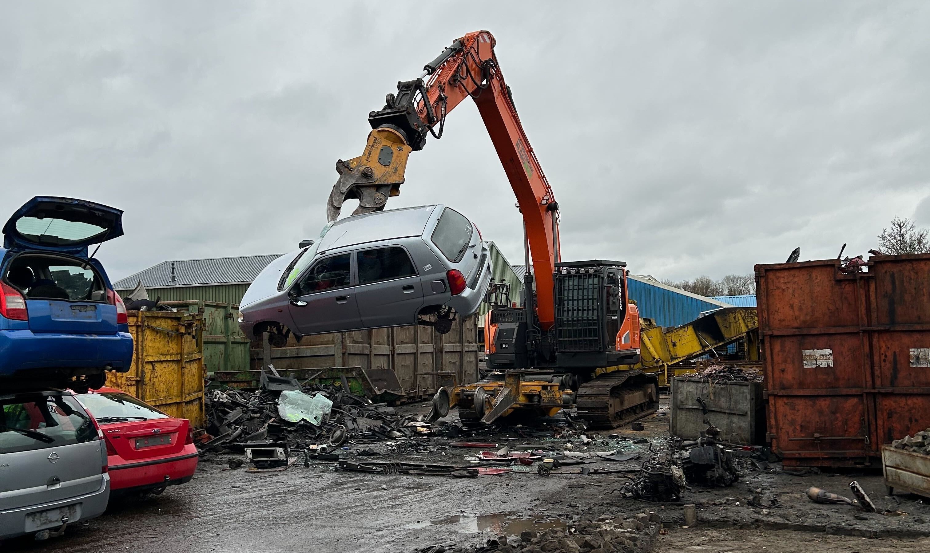 Only 20% of plastics from end-of-life vehicles currently get recycled in Europe.