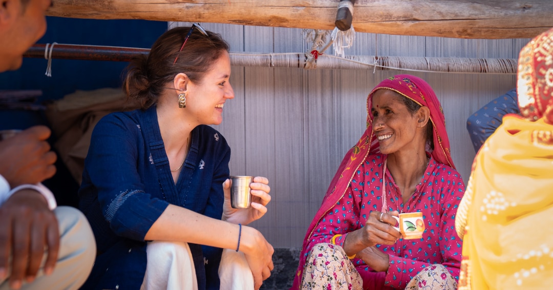 Jaipur Rugs Foundation's Rural Experiences brings tourism into artisan villages across rural India.