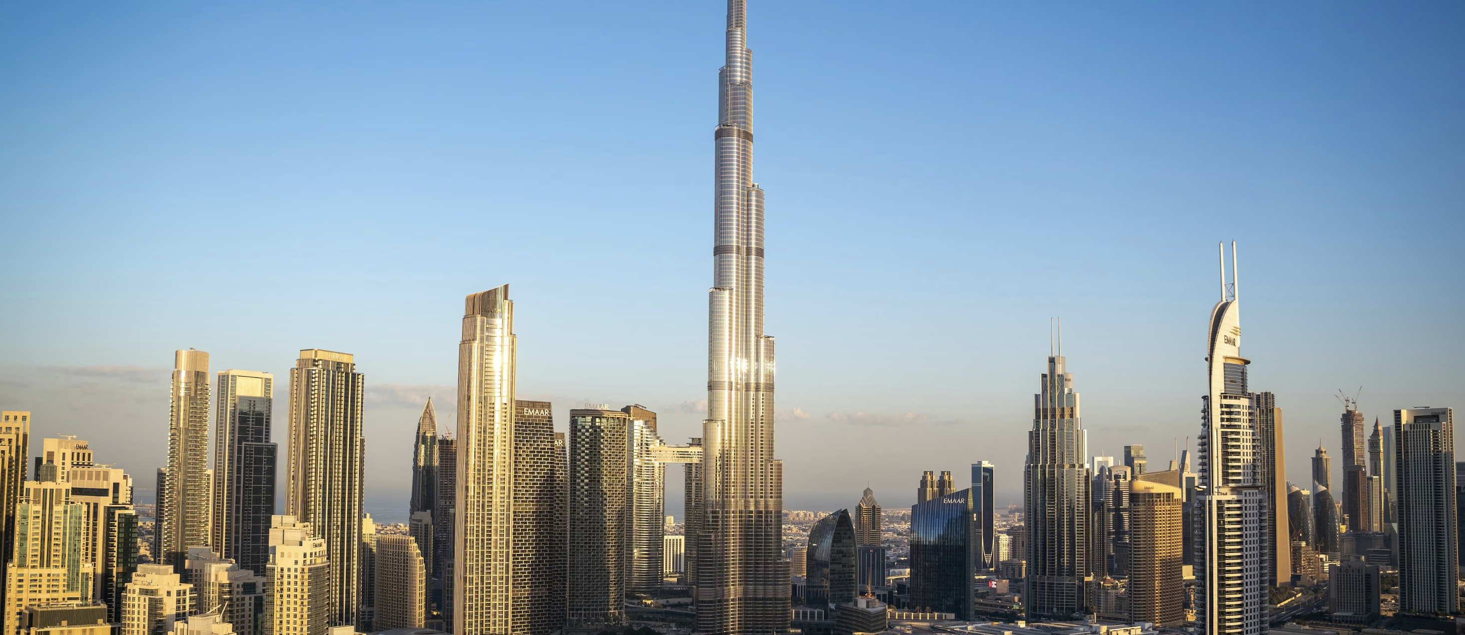 El horizonte de Dubái.