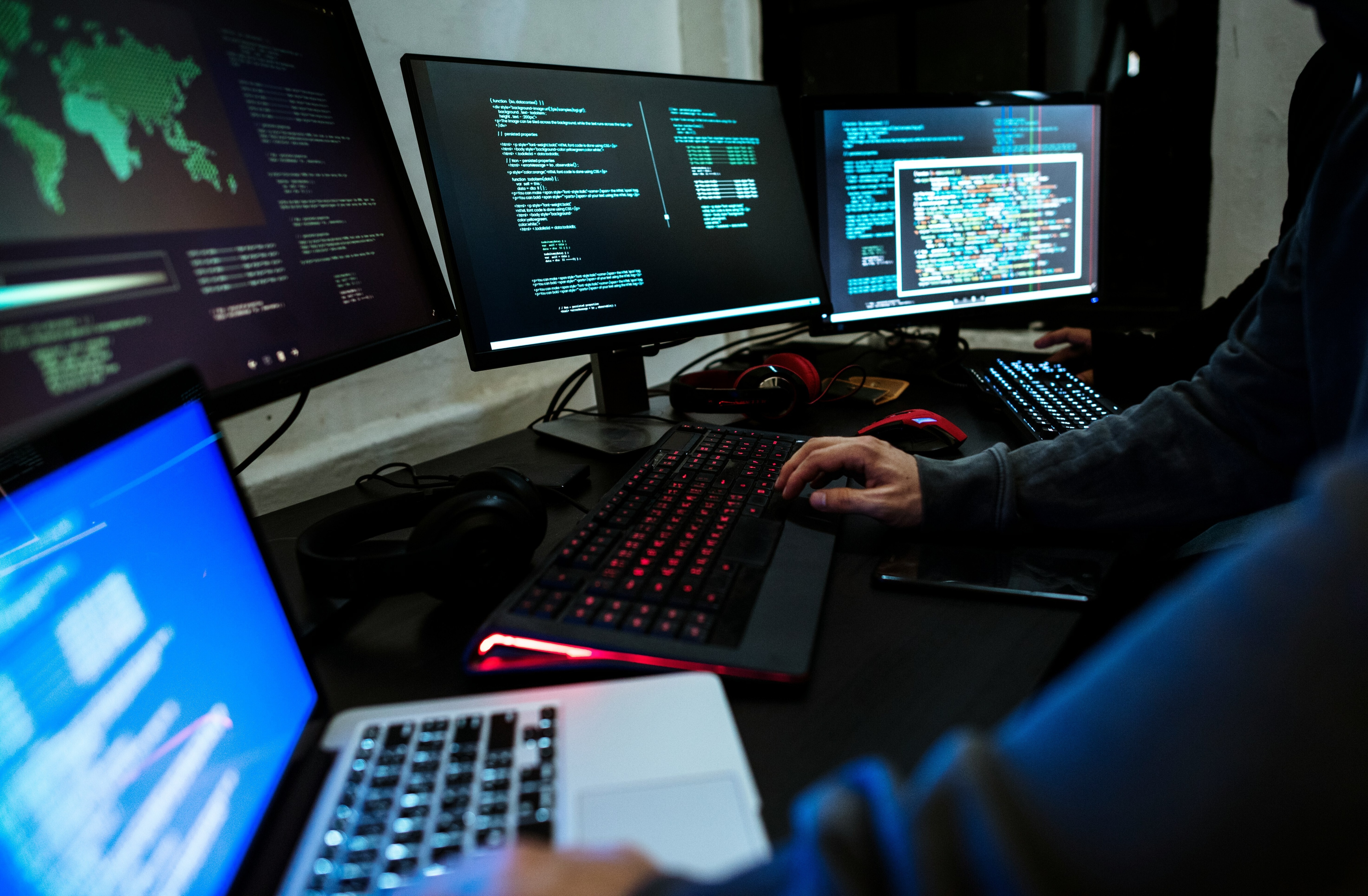Hands at a keyboard as cybersecurity becomes a strategic economic priority.