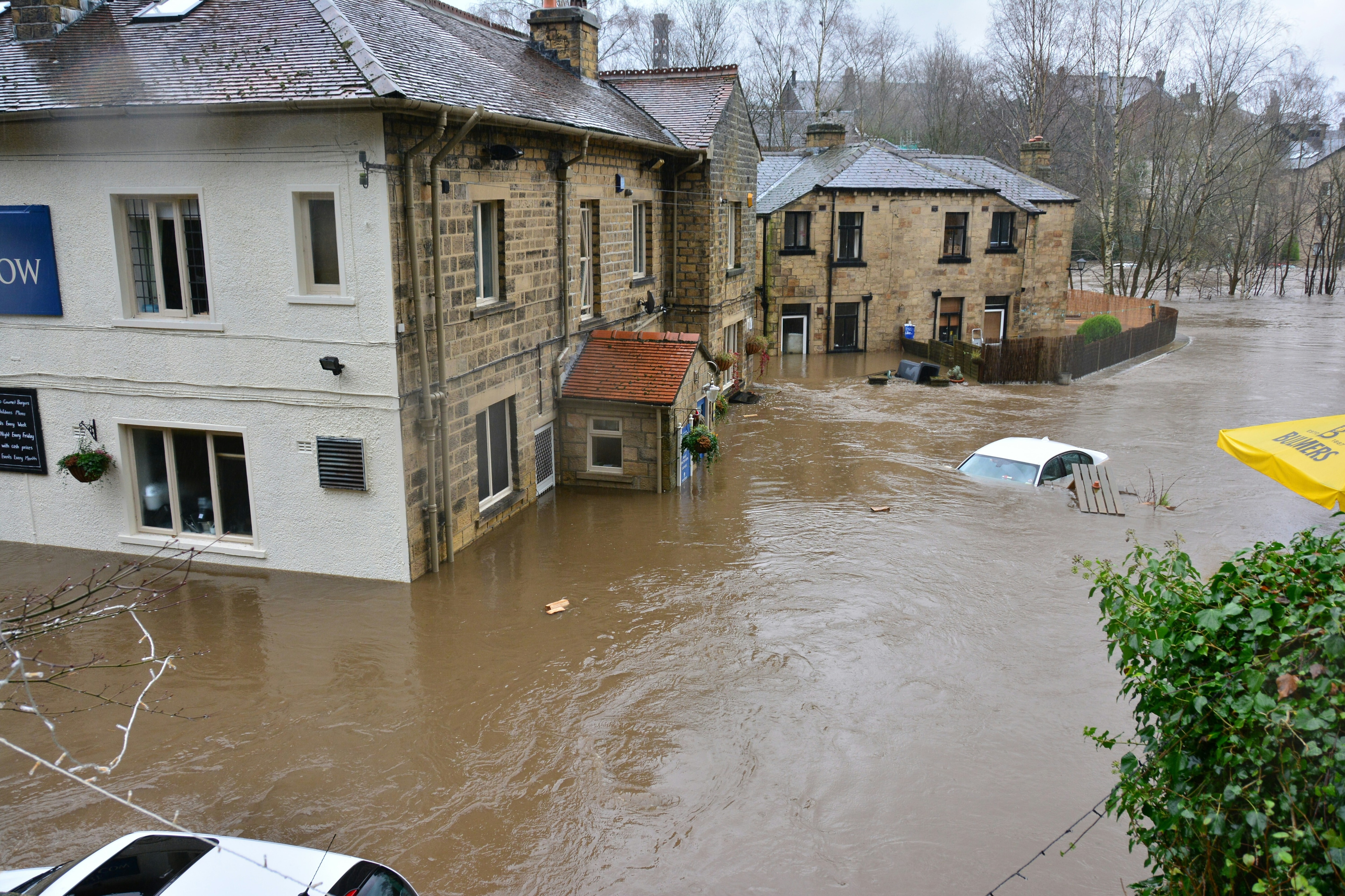 A flooded UK town, industrial AI could help disaster relief