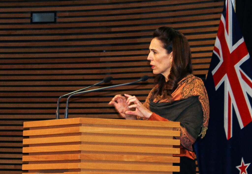 image of New Zealand's Prime Minister, Jacinda Ardern