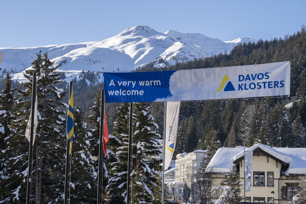 A photo of Davos, Switzerland.