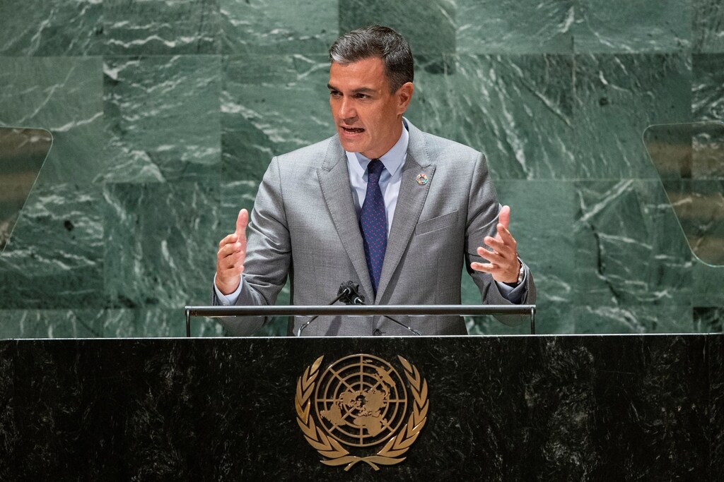 this is Spain's Prime Minister Pedro Sánchez