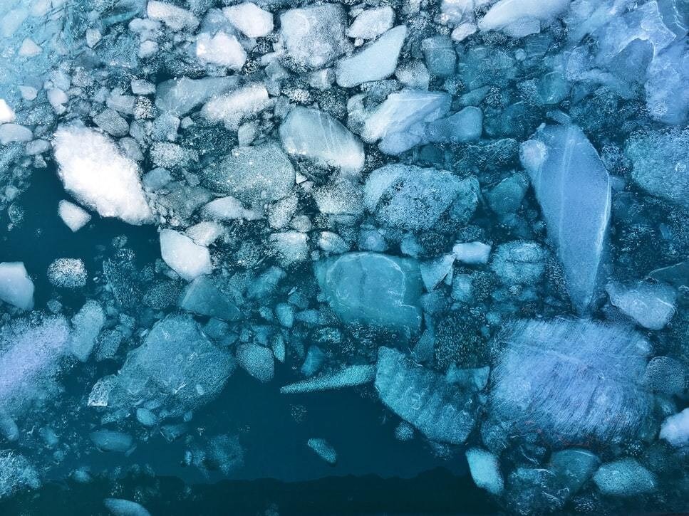 Antarctica sea ice.