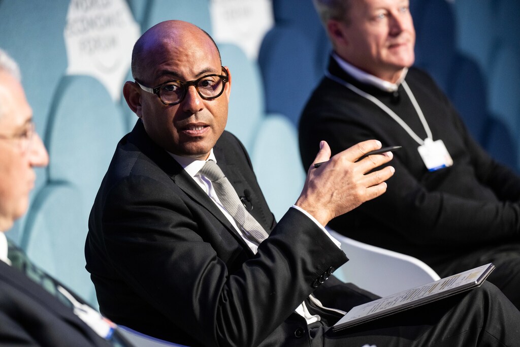 Simon Stiell, Executive Secretary, United Nations Framework Convention on Climate Change (UNFCCC) at Davos 2025.