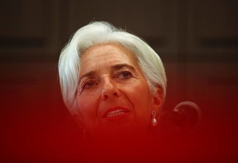 International Monetary Fund (IMF) Managing Director Christine Lagarde speaks during a news conference in Seoul, South Korea, September 11, 2017. REUTERS/Kim Hong-Ji - RC19163AC160