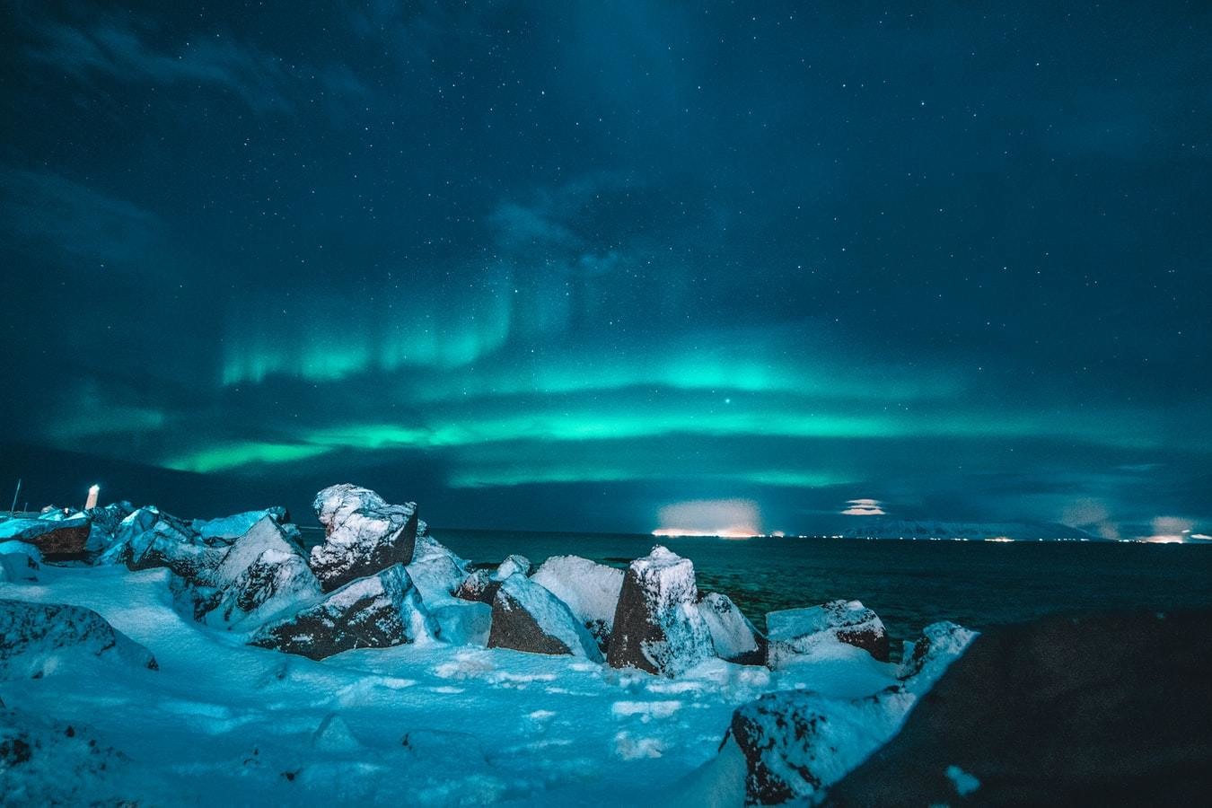 Peaceful region, iceland.