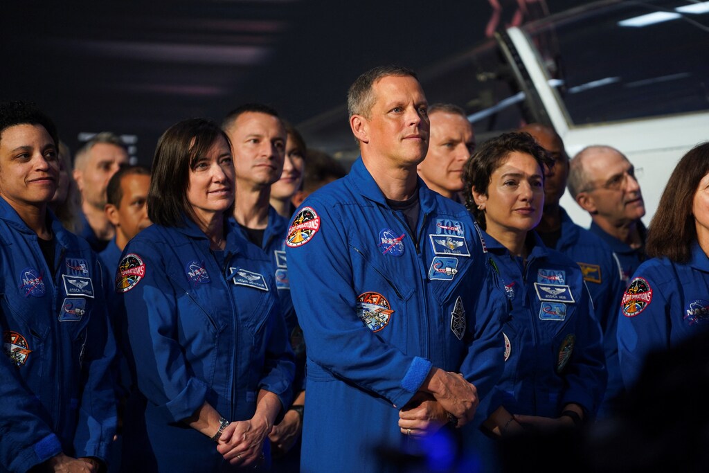 The crew of the Artemis II space mission to the moon and back.