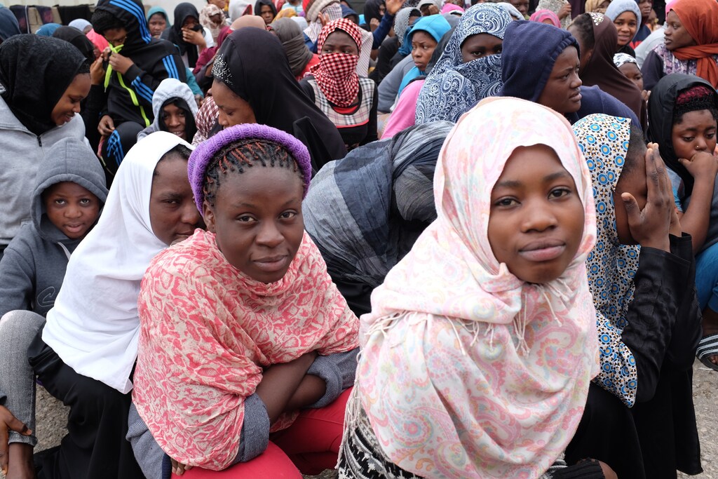 African migrants in Libya.