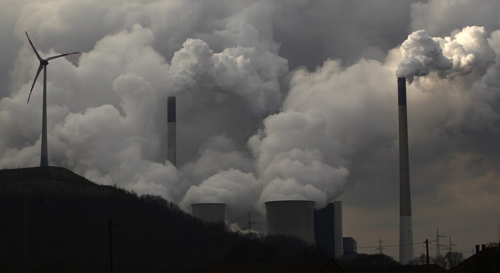 A coal power plant 'Scholven' of German utility giant E.ON is pictured in Gelsenkirchen .