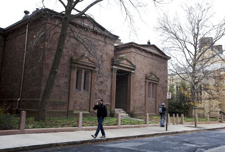 The Skull and Bones Society building of Yale University in New Haven, Connecticut, November 28, 2012. REUTERS/Michelle McLoughlin (UNITED STATES - Tags: EDUCATION)