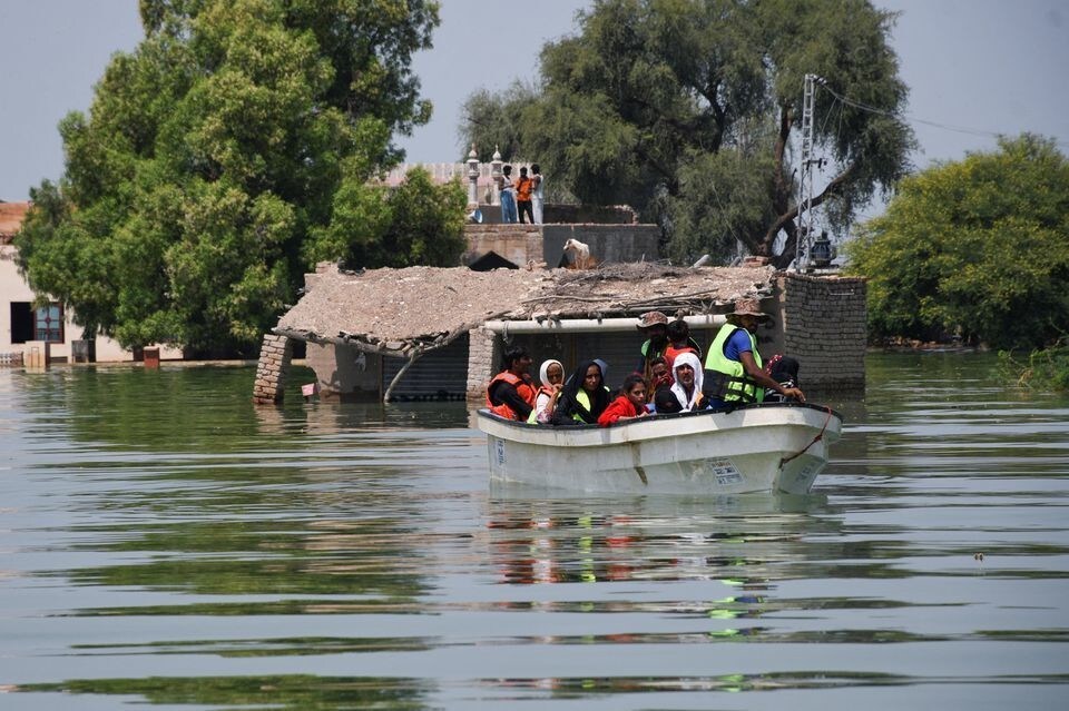 flood rains monsoon Pakistan Environment climate change