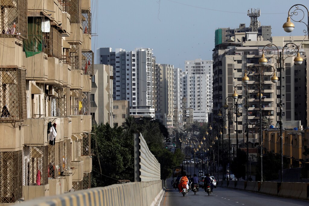 Residential buildings are seen in Clifton area in Karachi, Pakistan September 27, 2018.