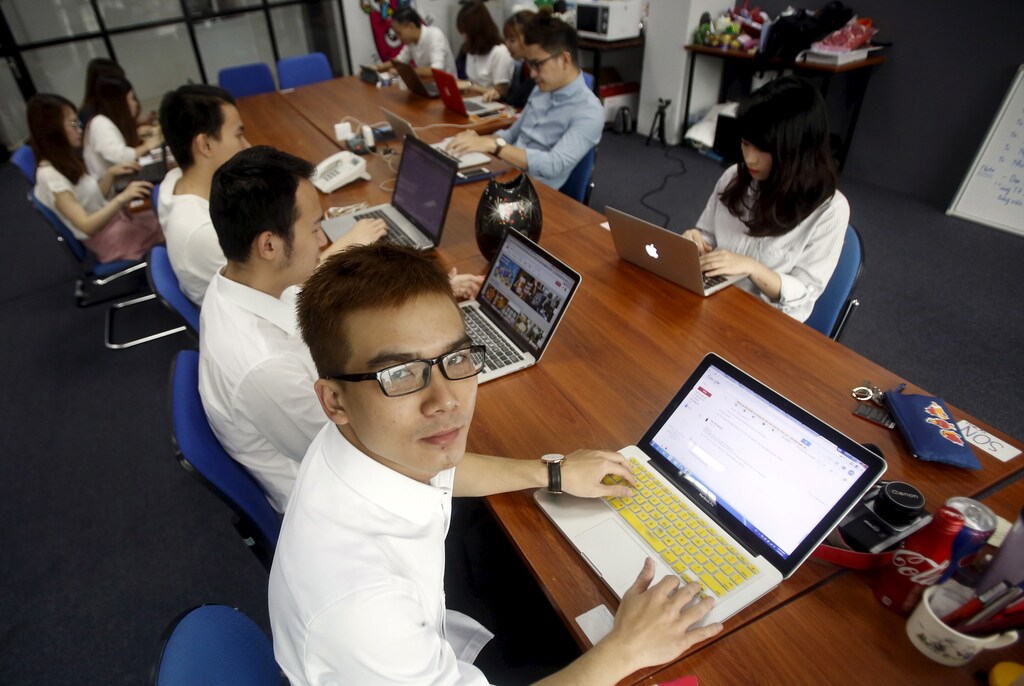 Tran Minh Son, co-founder of Vietnamese food-finder app Lozi.