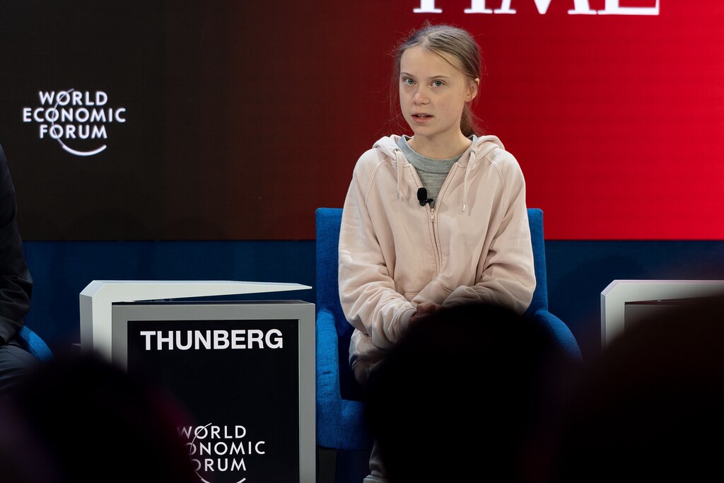 Greta Thunberg Davos Agenda climate change climate emergency ecological crisis