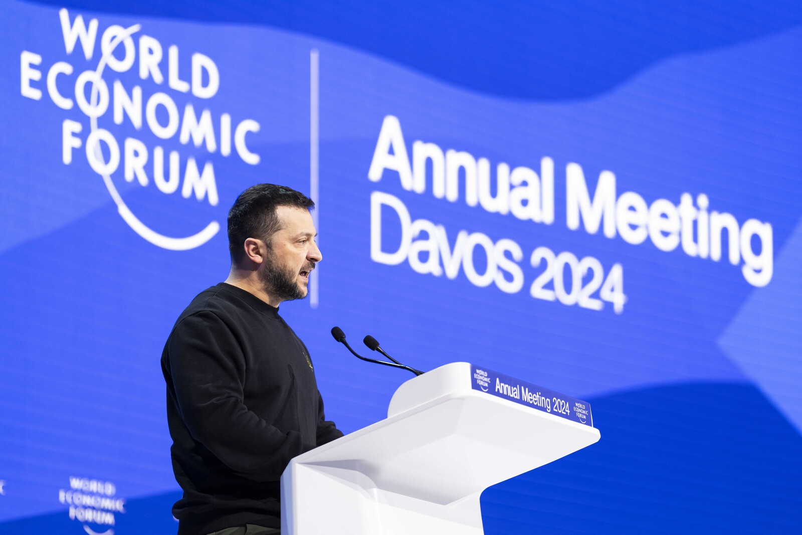 President Zelenskyy’s message to business leaders at Davos | World ...