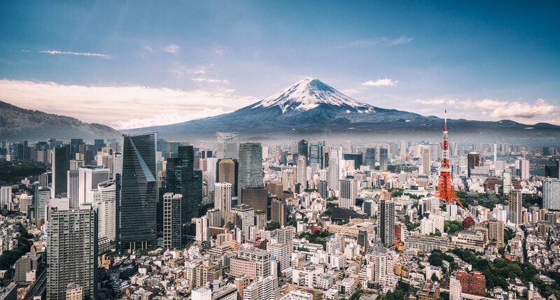 Earthquake japan fuji