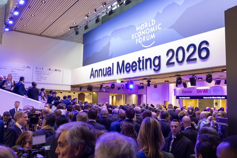 DAVOS 2026 WORLD ECONOMIC FORUM S 56TH ANNUAL MEETING TAKES PLACE visual data 8