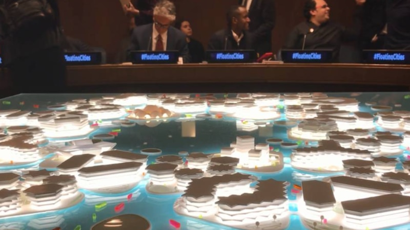 As sea levels rise, UN climbs aboard floating-cities push | World ...