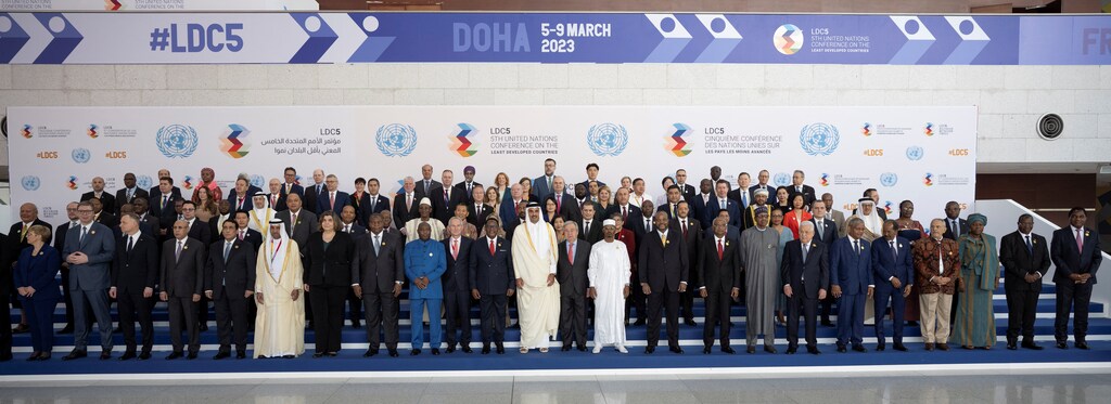 Leaders at the Fifth UN Conference on the Least Developed Countries.