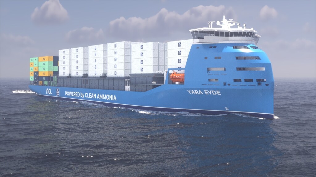 Yara Eyde is the world's first ammonia-powered ship.