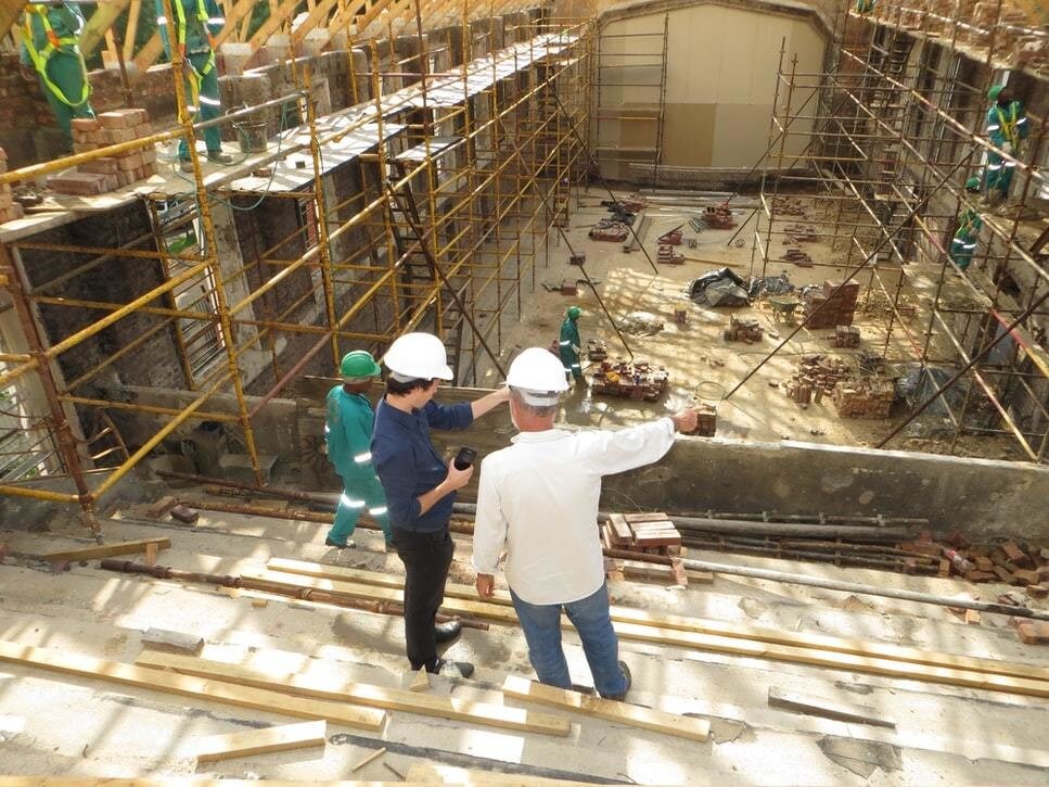 Reconstructing a fire-damaged heritage building in Johannesburg.