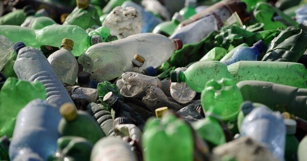 Plastic bottles are seen at a dumpsite in Drizla near capital Skopje October 7, 2012. A garbage collector makes about 90 Macedonian denars ($2) for 10 kg (22 lbs) worth of plastic bottles. On a good day, garbage collectors can collect up till 250 kg (551 lbs) worth of plastic bottles, earning them about 2390 Macedonian denars ($50).