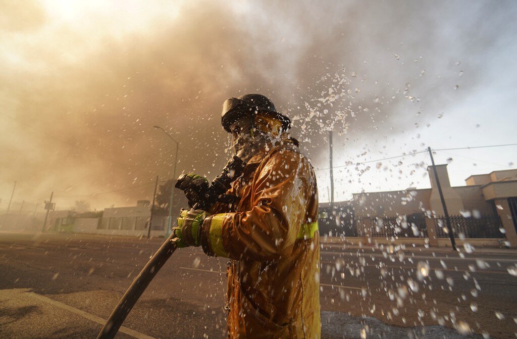 Wildfires are a significant contributor to climate disaster damages globally.