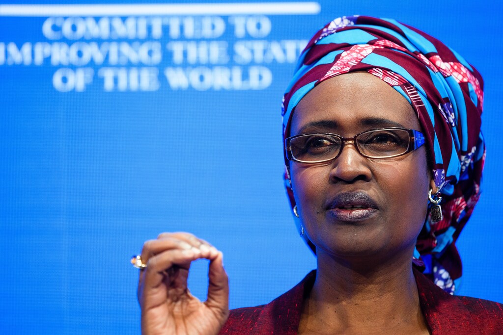 Winnie Byanyima, Executive Director, Oxfam International, United Kingdom speaking during the Session "Taxation without Borders: A Fair Share from Multinationals" at the Annual Meeting 2017 of the World Economic Forum in Davos, January 19, 2017.Copyright by World Economic Forum / Manuel Lopez