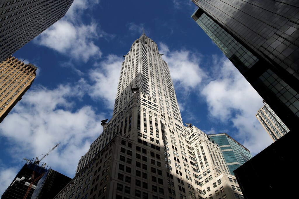 New York City's iconic Chrysler Building that was opened in 1930 on East 42nd Street is seen in Manhattan, New York, U.S., January 9, 2019. REUTERS/Mike Segar - RC1591DBDF10