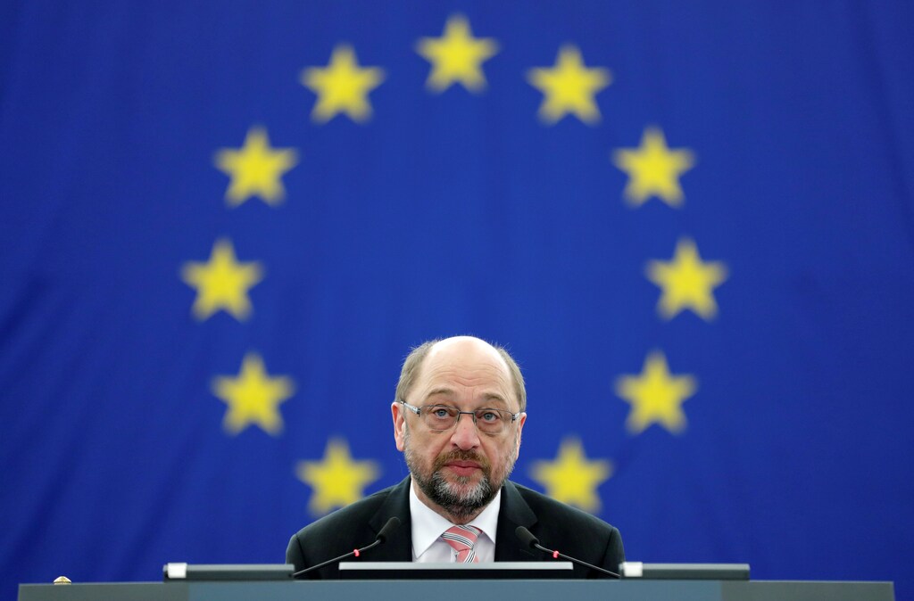 Outgoing President of the European Parliament President Martin Schulz attends the presentation of the candidates for the election to the office of the President at the European Parliament in Strasbourg, France, January 17, 2017. REUTERS/Christian Hartmann - RTSVUO4