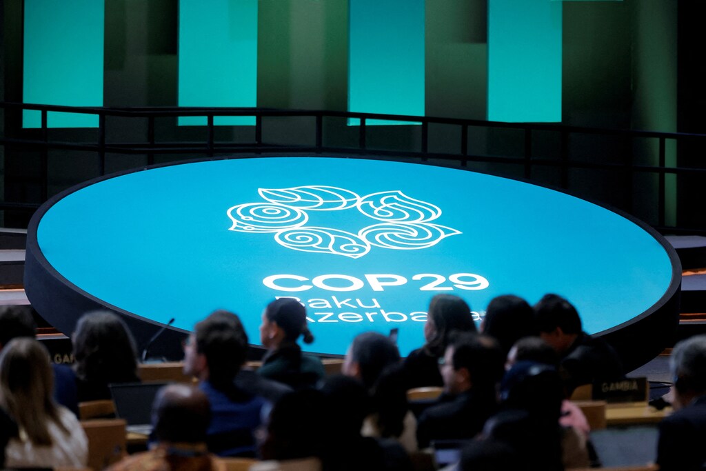 COP29 United Nations Climate Change Conference, in Baku, Azerbaijan.