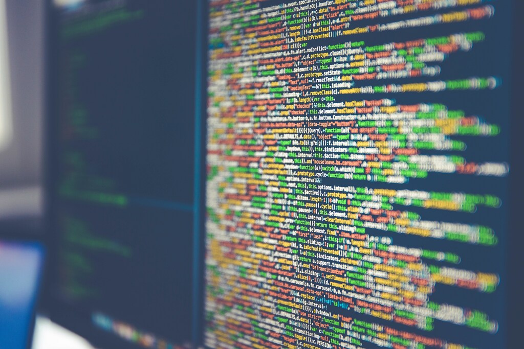 a picture of some code on a computer screen