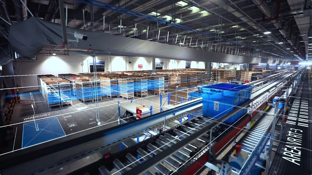 JD's Beijing Asia No.1 Logistics Park.