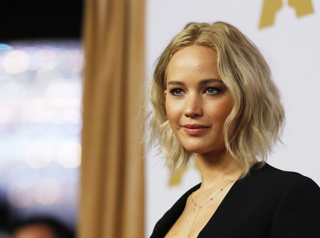 Actress Jennifer Lawrence arrives at the 88th Academy Awards nominees luncheon in Beverly Hills, California.