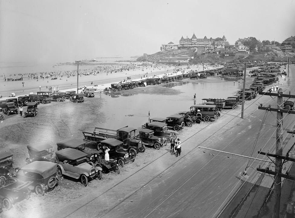 Beach and Atlantic House hotel, Nantasket, 1920