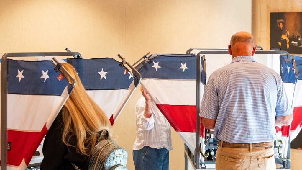 Early voting underway in the US state of Tennessee.