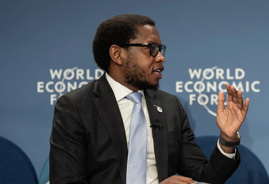 Taking NCDs Seriously session with Johan Westman; Mosa Moshabela, Vice-Chancellor and Principal, University of Cape Town, South Africa; Nancy Brown, Chief Executive Officer, American Heart Association, USA; Tedros Adhanom Ghebreyesus, Director-General, World Health Organization (WHO), Geneva; at the World Economic Forum Annual Meeting 2026 in Davos