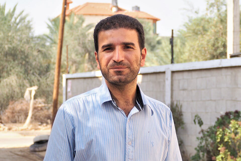 Le Dr Mossa Abu Taema, l’un des vingt premiers ambassadeurs du changement ayant réussi à convaincre les membres de sa communauté de mettre un terme aux mariages précoces.
