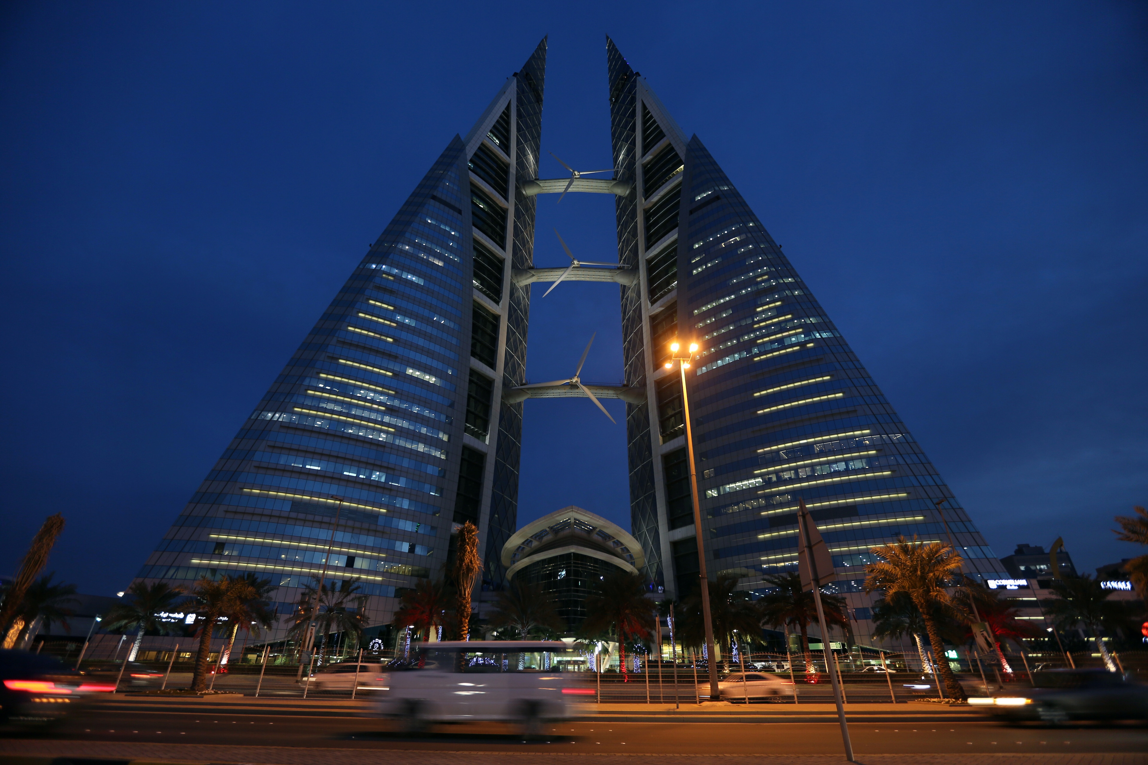 General view of Bahrain World Trade Center in Manama, Bahrain, February 21, 2019. Picture taken February 21, 2019. REUTERS/Hamad I Mohammed