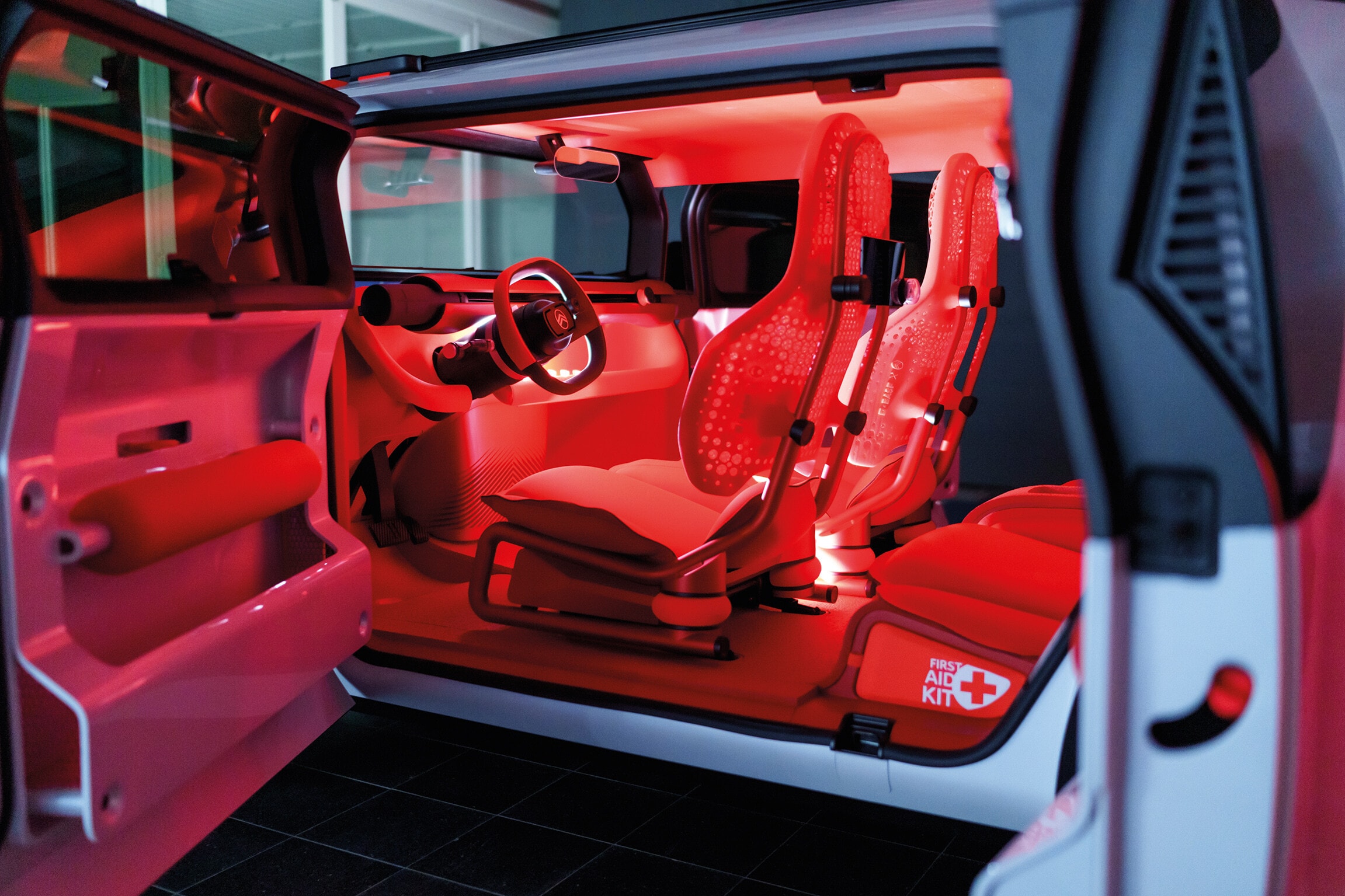 The Citroen concept car was designed with BASF materials, some of which are used in radically new contexts