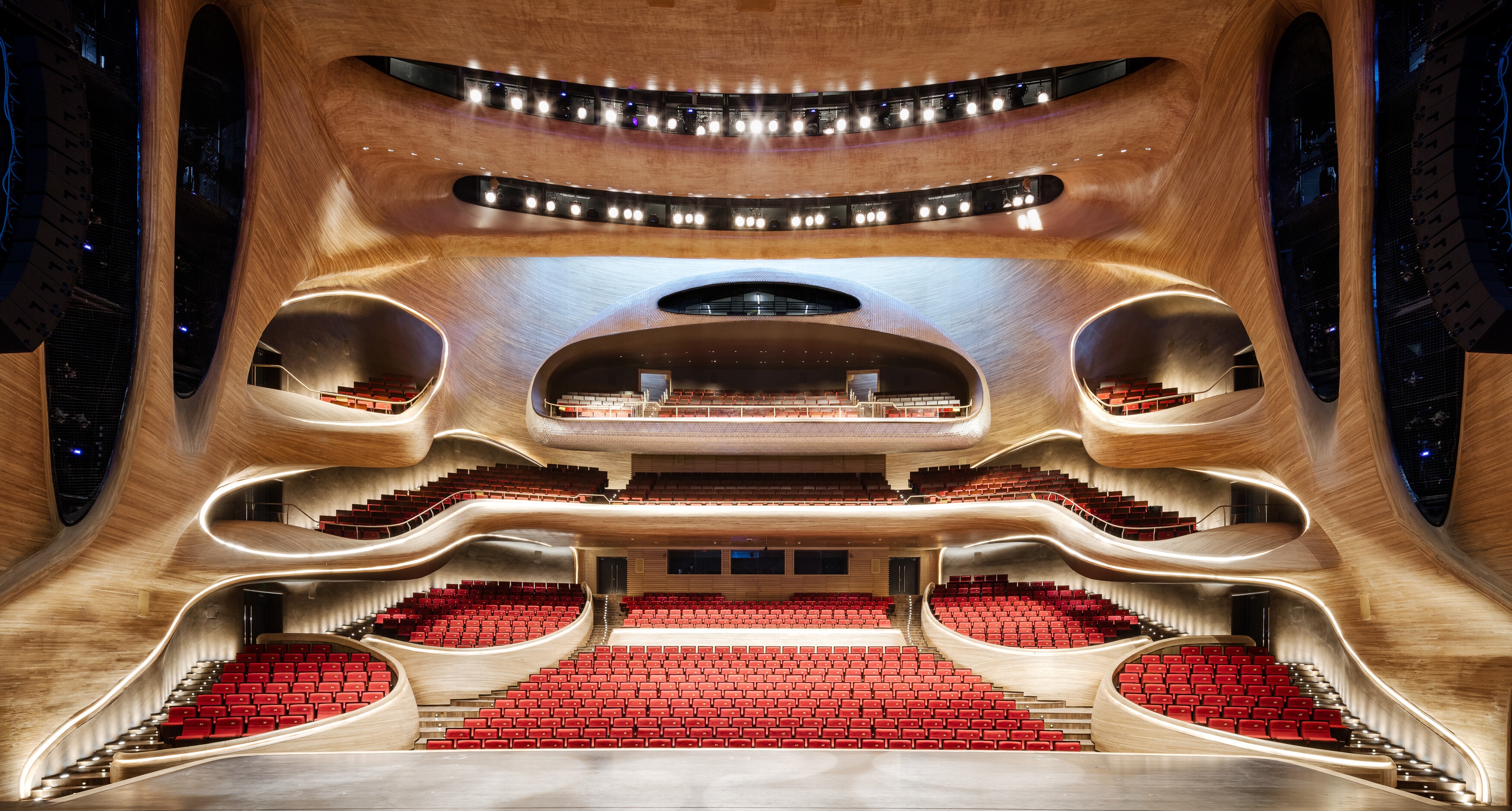 Inside the MAD Harbin Opera House.