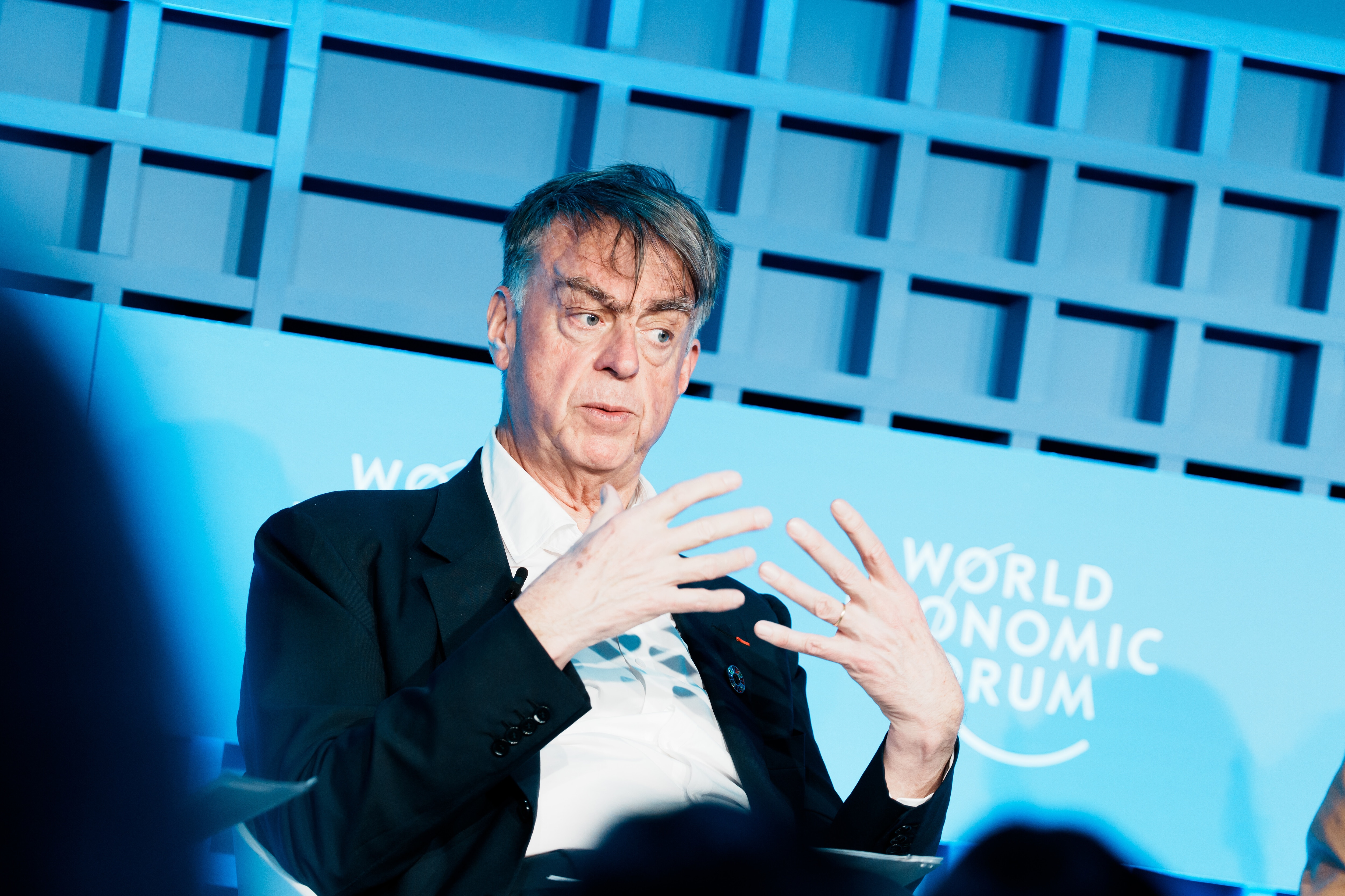 Business Case for Nature session with Andre Hoffmann, Vice-Chairman, Roche Holding; Interim Co-Chair, World Economic Forum, Switzerland; Chavalit Frederick Tsao, Chair, TPC (Tsao Pao Chee) Group, Singapore; David Gelles, Managing Correspondent, New York Times, USA; Kirsten Schuijt, Director-General, WWF International, Switzerland; Rohini Nilekani, Founder and Chairperson, Rohini Nilekani Philanthropies, India; at the World Economic Forum Annual Meeting 2026 in Davos-Klosters, Switzerland, on 20/1/2026 from 16:45 to 17:30 in the Kurpark Village â Aspen 4 (Zone K), Stakeholder Dialogue. (nature resilience). Â©2026 World Economic Forum / Mattias Nutt