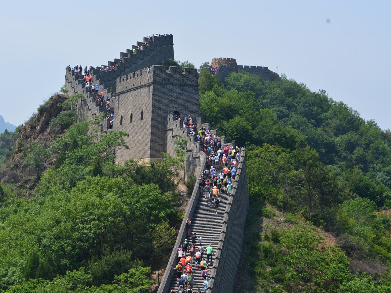 La Grande muraille de Chine.