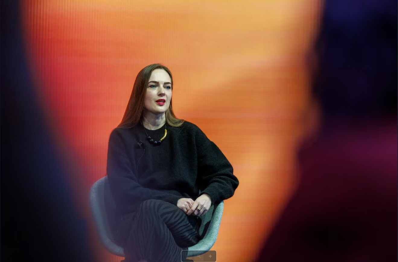 Oleksandra Matviichuk en Davos.