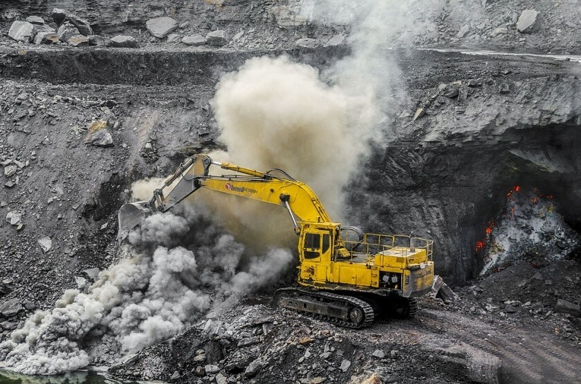 Une mine de charbon en Inde. Les énergies fossiles représentent encore 80 % de la consommation énergétique mondiale, selon l'AIE, et 70 % de la hausse de la consommation énergétique en 2018.