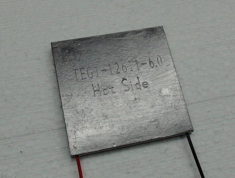 Thermoelectric seebeck power module.